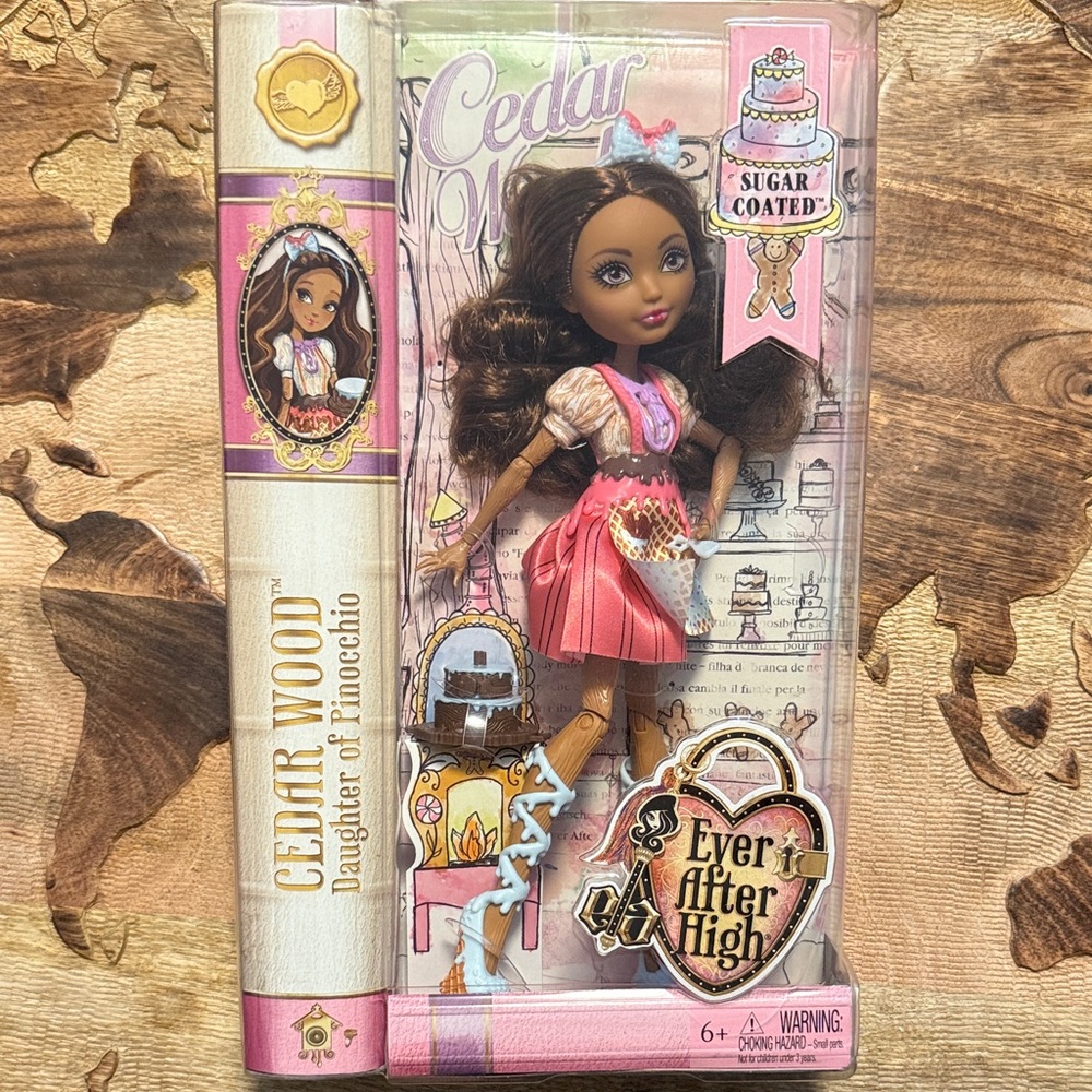 Ever After High Cedar Wood Doll - Pink and Brown